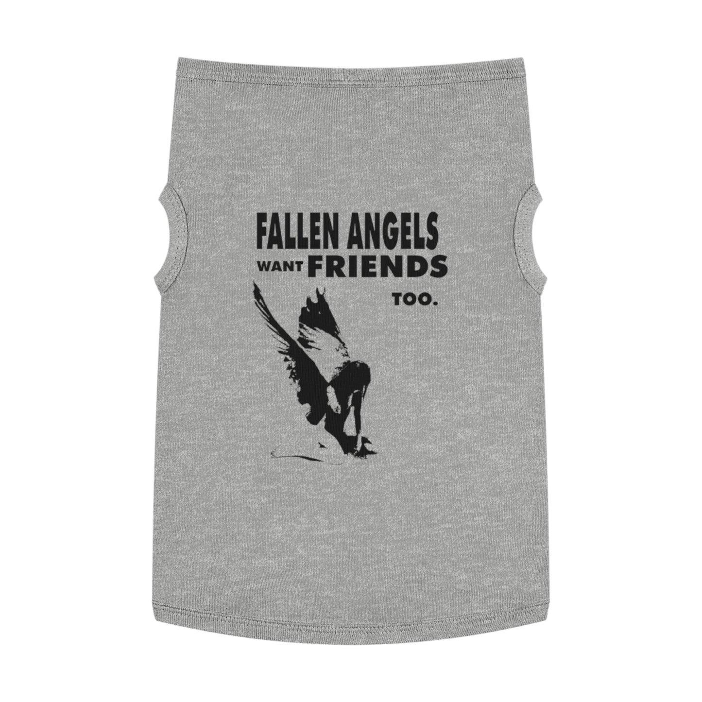Fallen Angels Pet Tank Top for Stylish Pets, Cute Doggy Outfit, Pet Costume, Birthday Gift for Dog Lovers, Comfortable Summer Wear