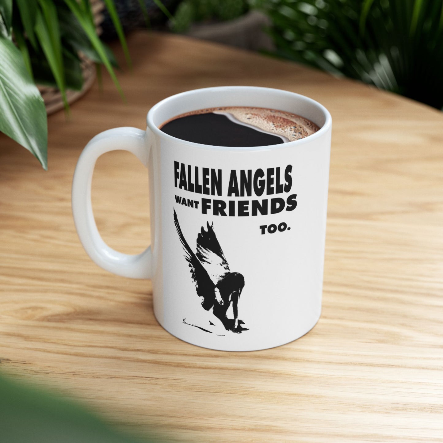 Ceramic Mug with Inspirational Quote, Perfect for Gifts, Coffee Lovers, Friends, Memorials, Home Decor