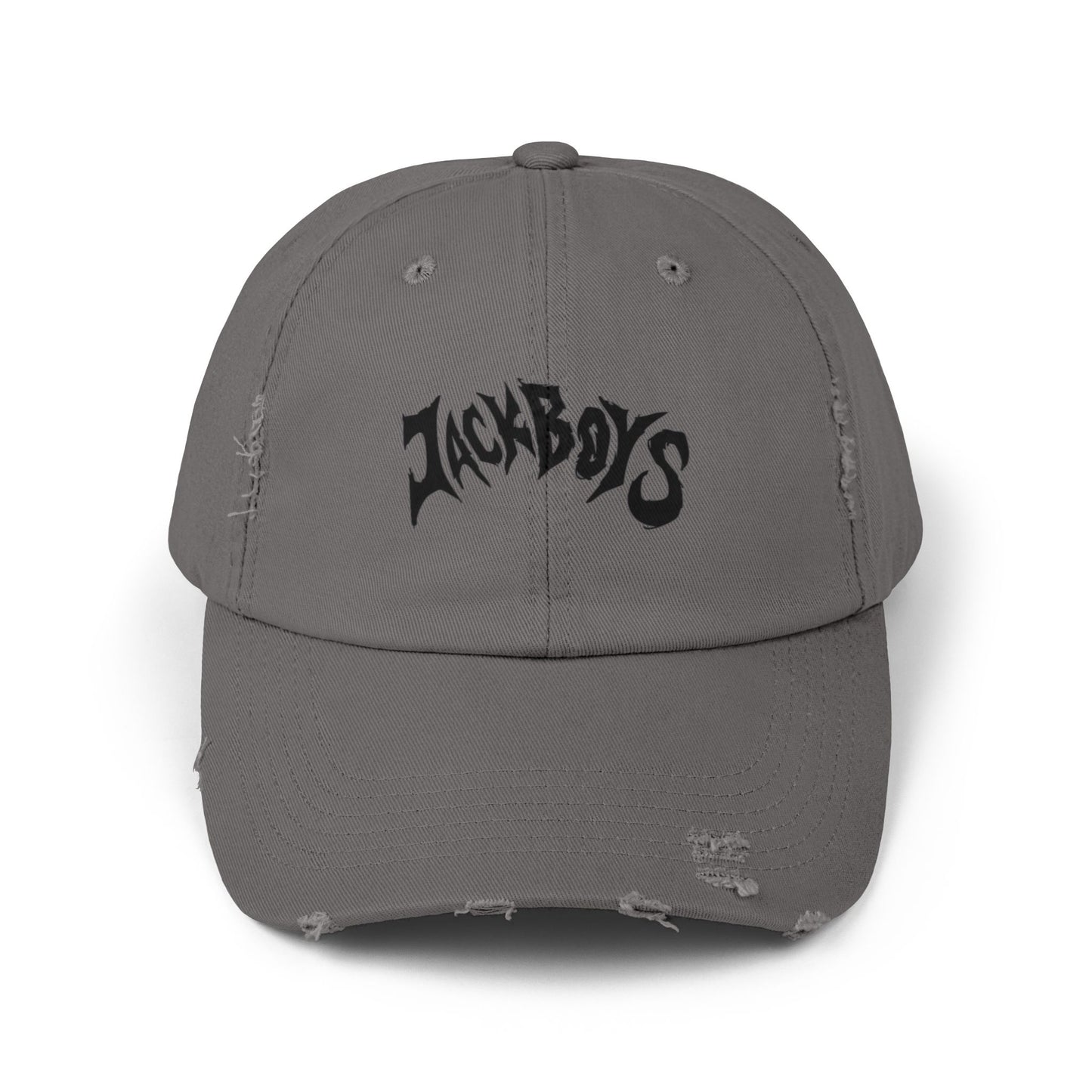 Unisex Distressed Cap with Graphic Design, Trendy Hat, Casual Accessories for Friends, Pet Lovers, Everyday Wear, Unique Gift Idea