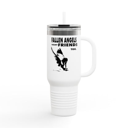 Fallen Angels Insulated Travel Mug, 40oz - Stylish Travel Companion for Coffee Lovers, Perfect Gift for Friends, Great for Road Trips, [...]