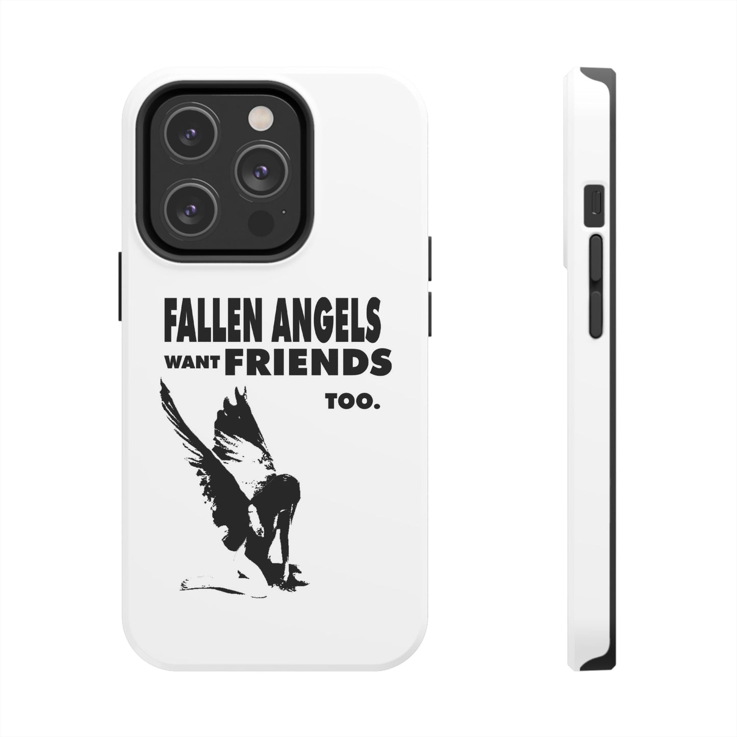 Tough Phone Case with Fallen Angels Design | Unique Art for Friends | Gift for Angel Lovers, Phone Accessories, Trendy Tech Cases, [...]