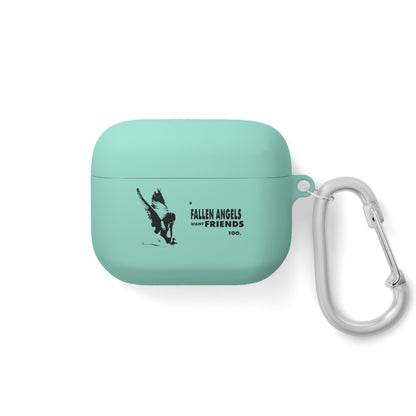 Fallen Angels AirPods Case Cover, Bird Design, Soft Silicone Protector, Unique Gift, Trendy Accessory for Music Lovers