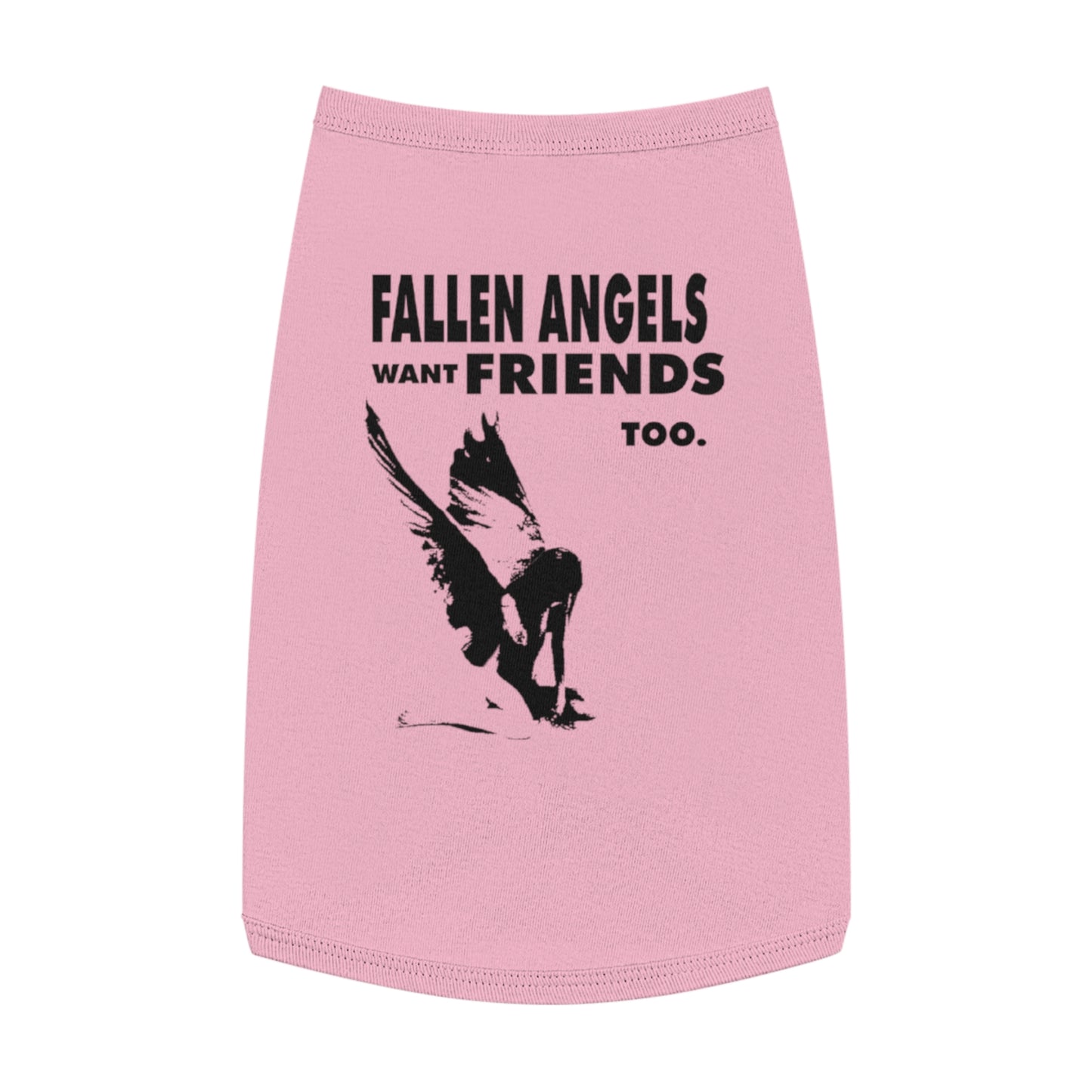 Fallen Angels Pet Tank Top for Stylish Pets, Cute Doggy Outfit, Pet Costume, Birthday Gift for Dog Lovers, Comfortable Summer Wear