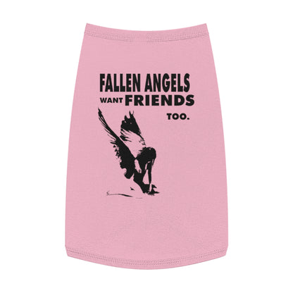 Fallen Angels Pet Tank Top for Stylish Pets, Cute Doggy Outfit, Pet Costume, Birthday Gift for Dog Lovers, Comfortable Summer Wear