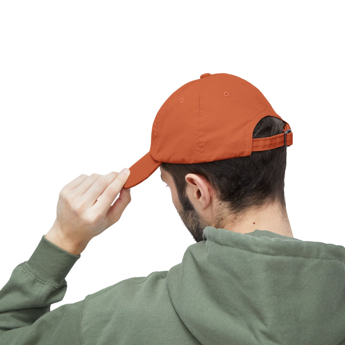 Unisex Distressed Cap with Graphic Design, Trendy Hat, Casual Accessories for Friends, Pet Lovers, Everyday Wear, Unique Gift Idea