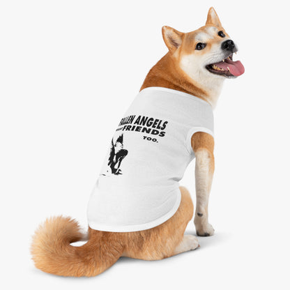 Fallen Angels Pet Tank Top for Stylish Pets, Cute Doggy Outfit, Pet Costume, Birthday Gift for Dog Lovers, Comfortable Summer Wear