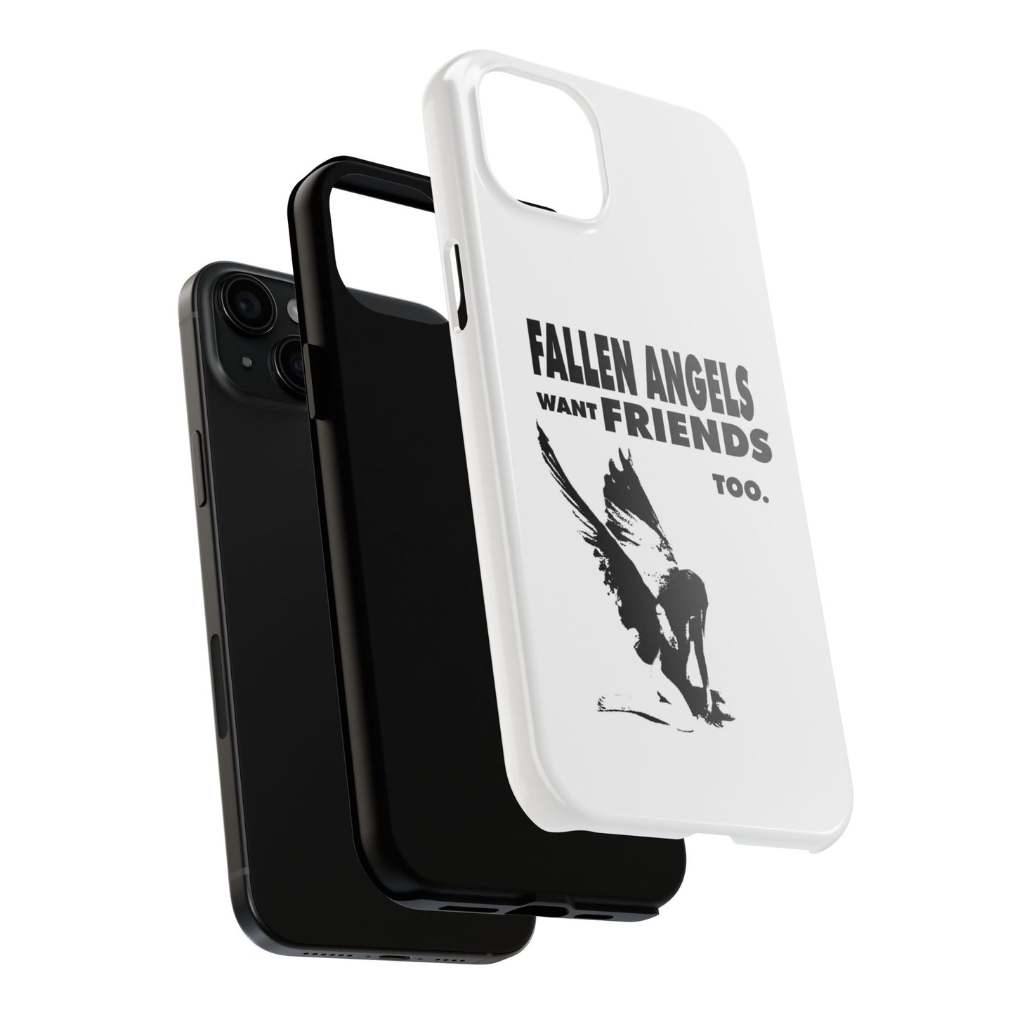 Tough Phone Case with Fallen Angels Design | Unique Art for Friends | Gift for Angel Lovers, Phone Accessories, Trendy Tech Cases, [...]