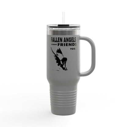 Fallen Angels Insulated Travel Mug, 40oz - Stylish Travel Companion for Coffee Lovers, Perfect Gift for Friends, Great for Road Trips, [...]