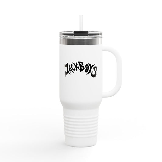 jackboys Insulated Travel Mug, 40oz - Stylish Travel Companion for Coffee Lovers, Perfect Gift for Friends, Great for Road Trips, [...]