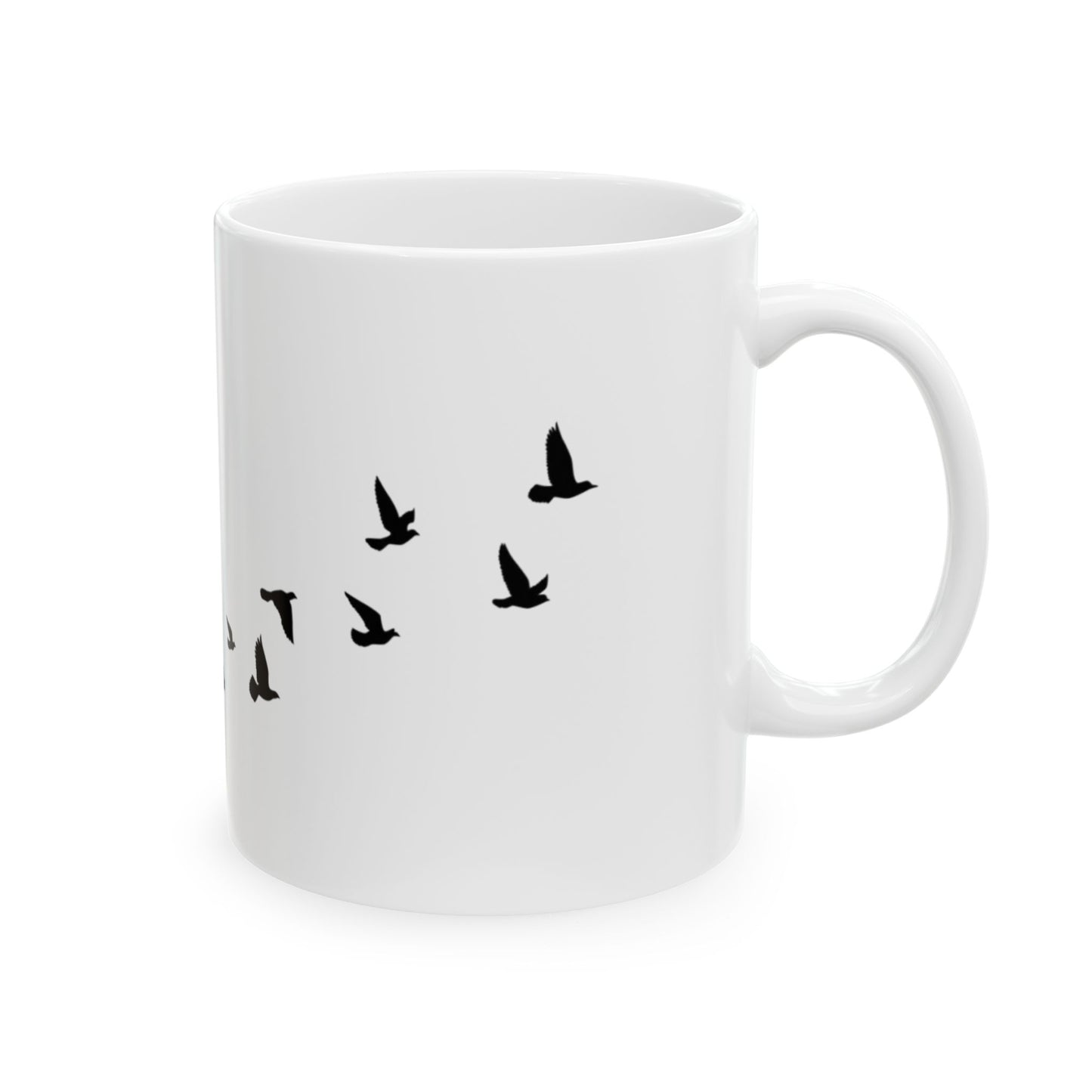 Ceramic Mug with Inspirational Quote, Perfect for Gifts, Coffee Lovers, Friends, Memorials, Home Decor