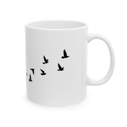 Ceramic Mug with Inspirational Quote, Perfect for Gifts, Coffee Lovers, Friends, Memorials, Home Decor