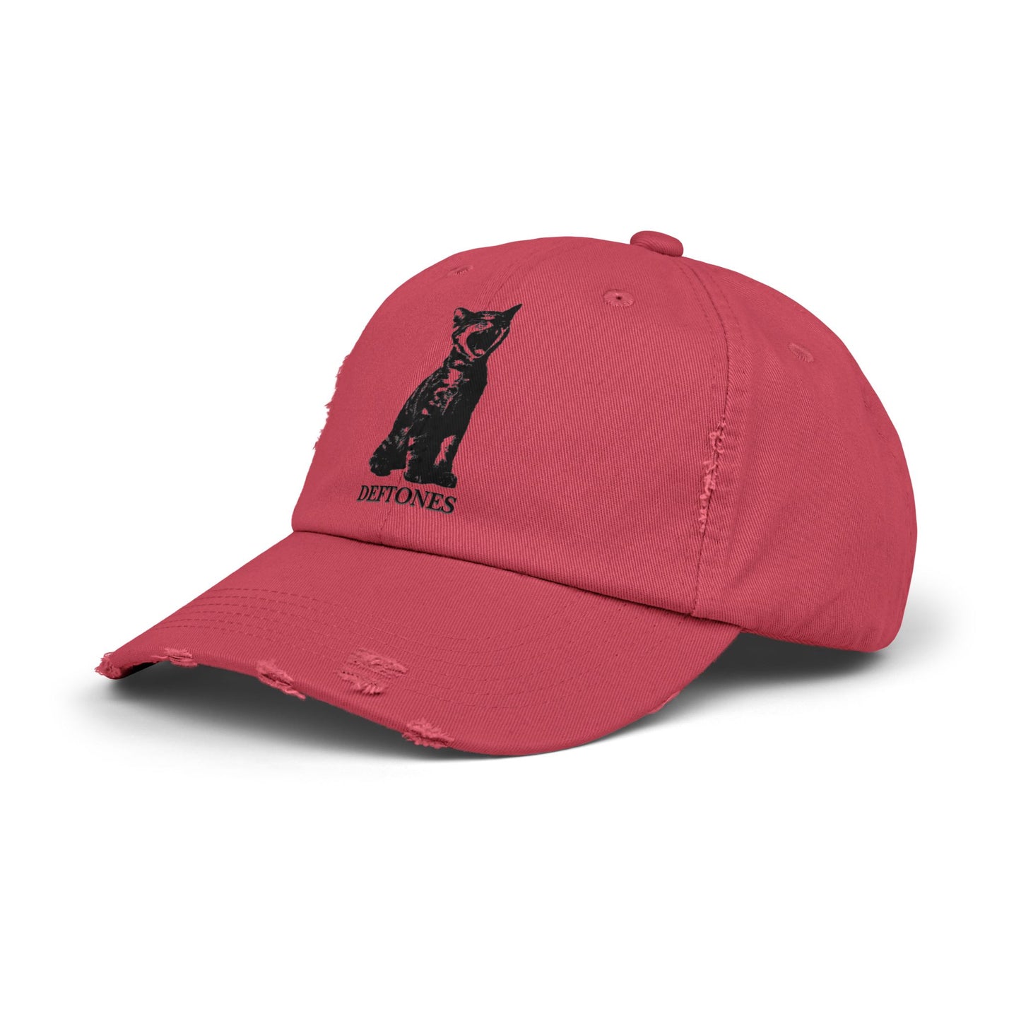 Copy of Unisex Distressed Cap with Graphic Design, Trendy Hat, Casual Accessories for Friends, Pet Lovers, Everyday Wear, Unique Gift Idea