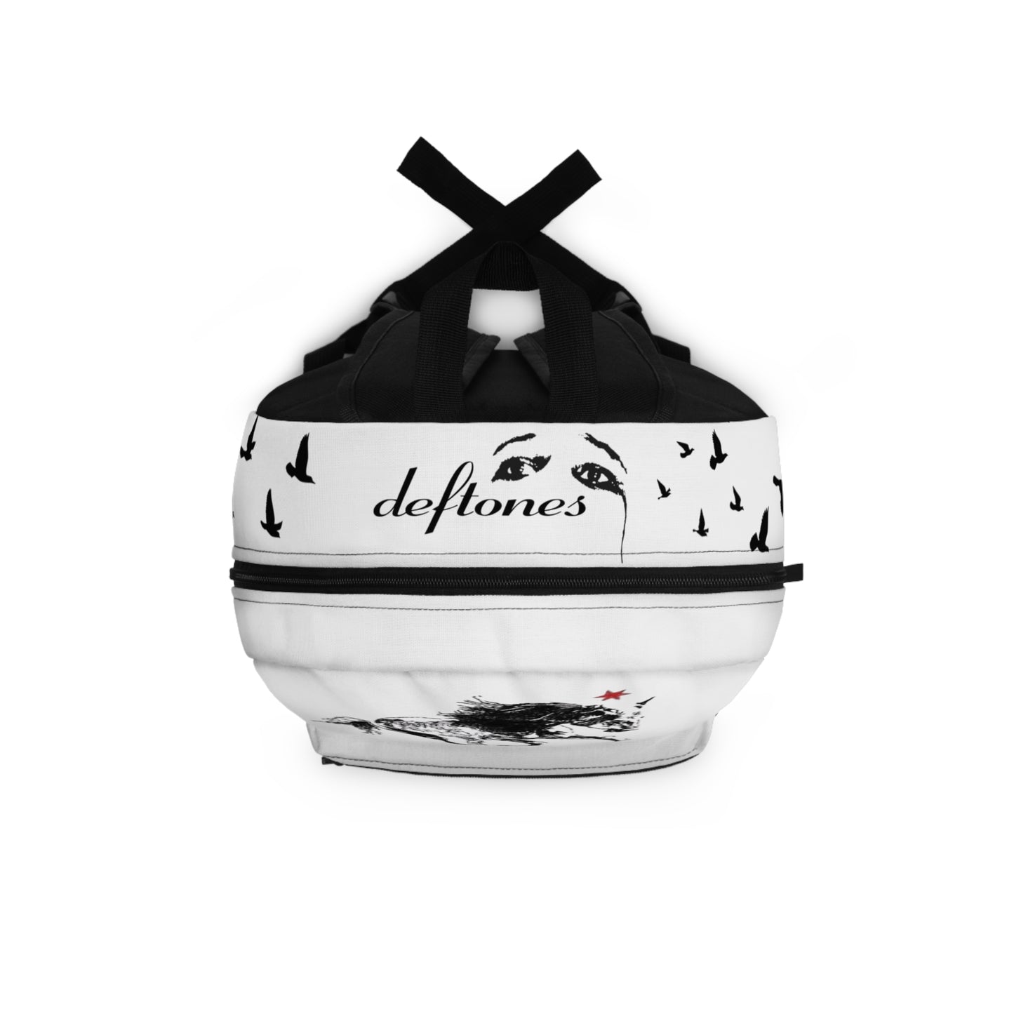 Deftones Artistic Backpack - Music Lover's Bag, Unique School Bag, Stylish Travel Pack, Gift for Teens, Concert Accessories