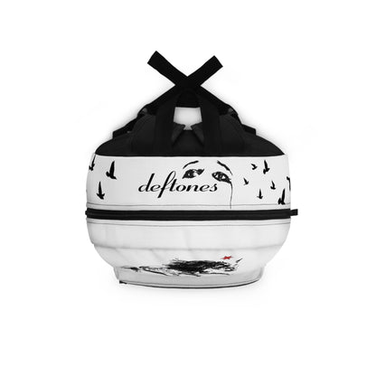 Deftones Artistic Backpack - Music Lover's Bag, Unique School Bag, Stylish Travel Pack, Gift for Teens, Concert Accessories