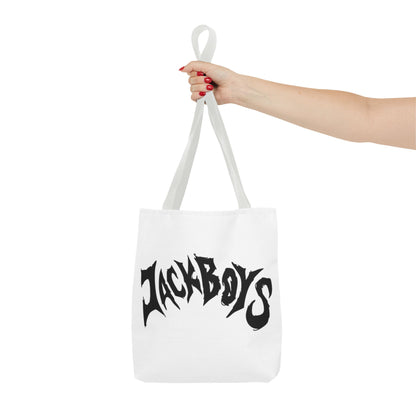 Stylish AOP Tote Bag - Unique Bird Design, jackboys Quote, Perfect Gift for Nature Lovers, Trendy Shopping Bag